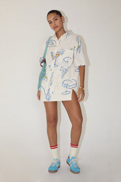 COCKTAIL HOUR MINI SKIRT SET