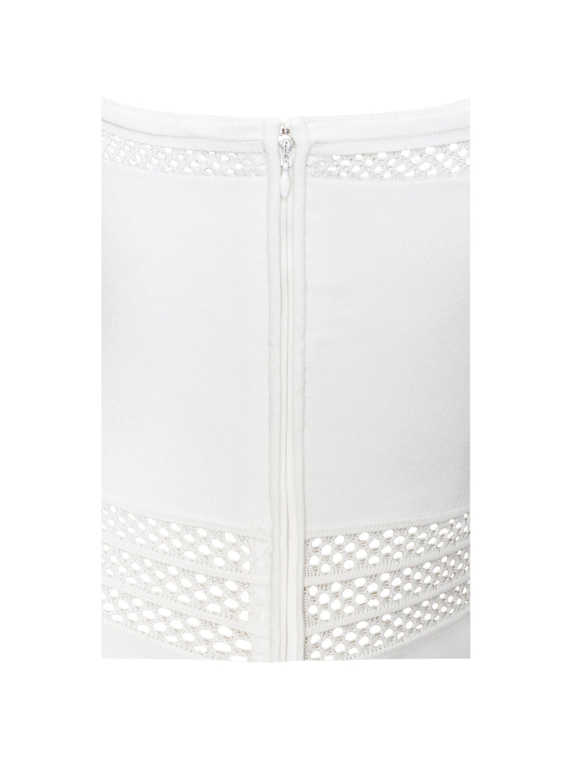 Crochet Fringe Midi Dress