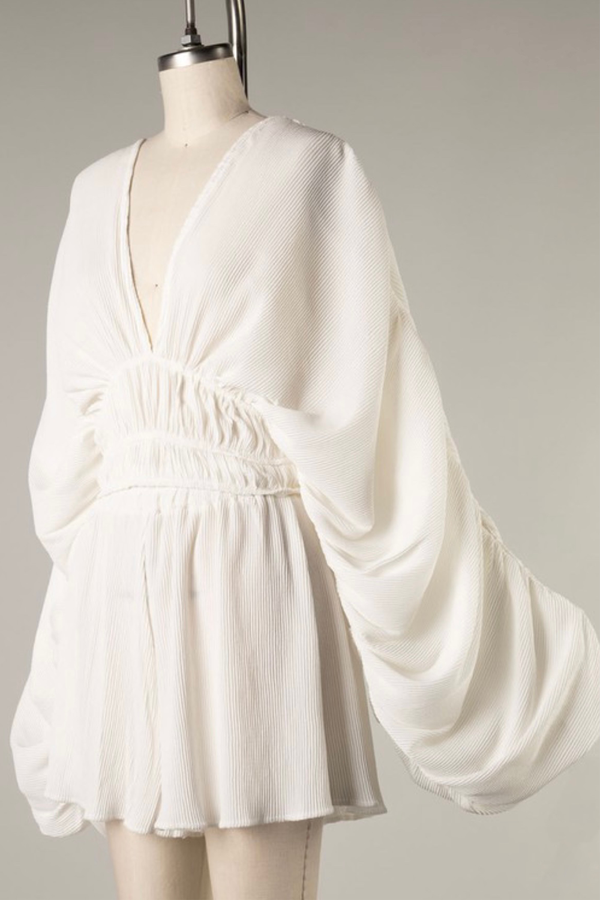 Pleated Dolman set